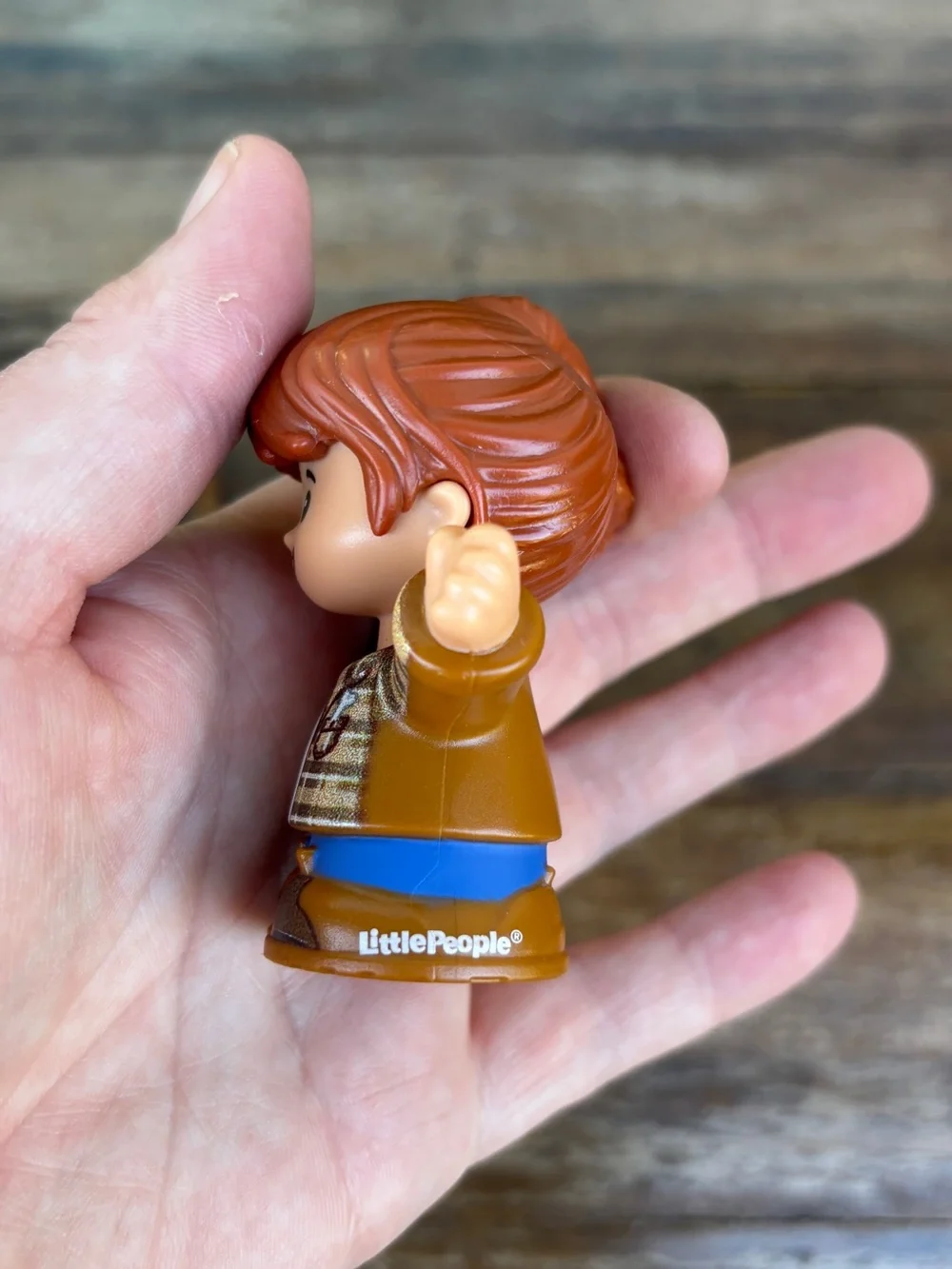 Fisher price little people farmer women Red-Headed Kids Toy Figure